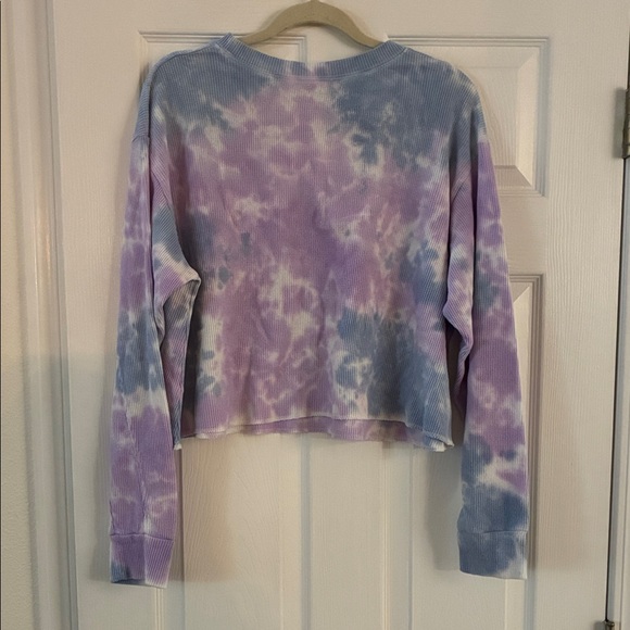 Wild Fable Blue and Purple Tie-Dye Hoodie - Picture 3 of 3